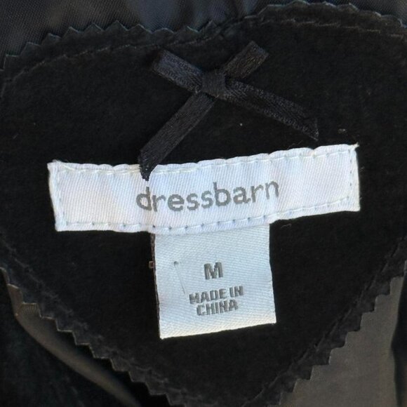 Vintage black suede jacket - Picture 4 of 7